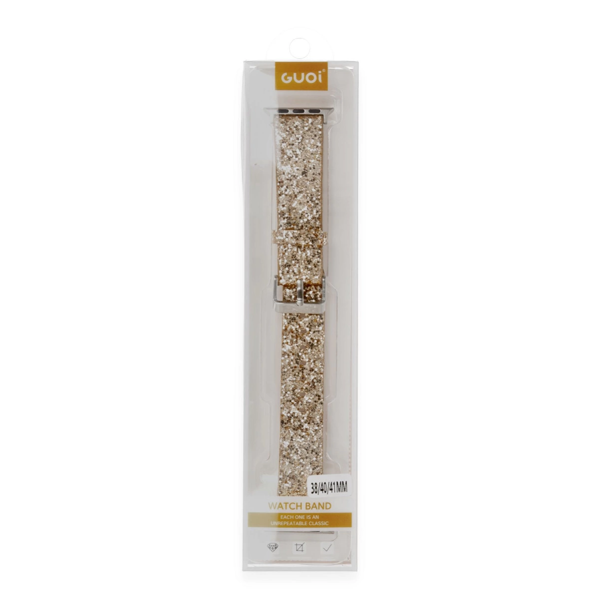 Watch 42mm Ry Taşlı Kordon - Gold