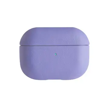 Airpods Pro 2 (2.nesil) 405 Deri Kılıf - Lila