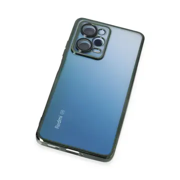 Xiaomi Redmi Note 12 Pro 5g Kılıf Razer Lensli Silikon - Yeşil