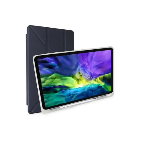 Xiaomi Mi Pad 5 11 Kılıf Kalemlikli Mars Tablet Kılıfı - Lacivert