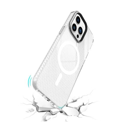 İphone 13 Pro Kılıf Beta Magneticsafe Silikon - Şeffaf